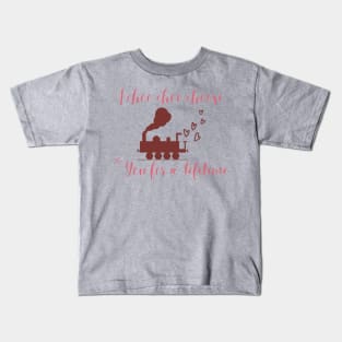 I choo choo choose you for a lifetime- valentine Kids T-Shirt